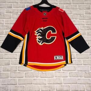 Calgary Flames NHL Home Jersey Hockey Youth L/XL